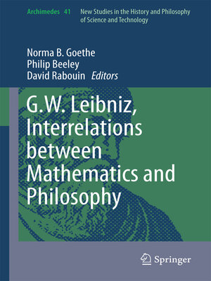 cover image of G.W. Leibniz, Interrelations between Mathematics and Philosophy